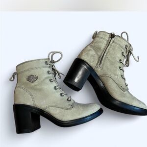 Harley-Davidson Women's green Ankle Boots